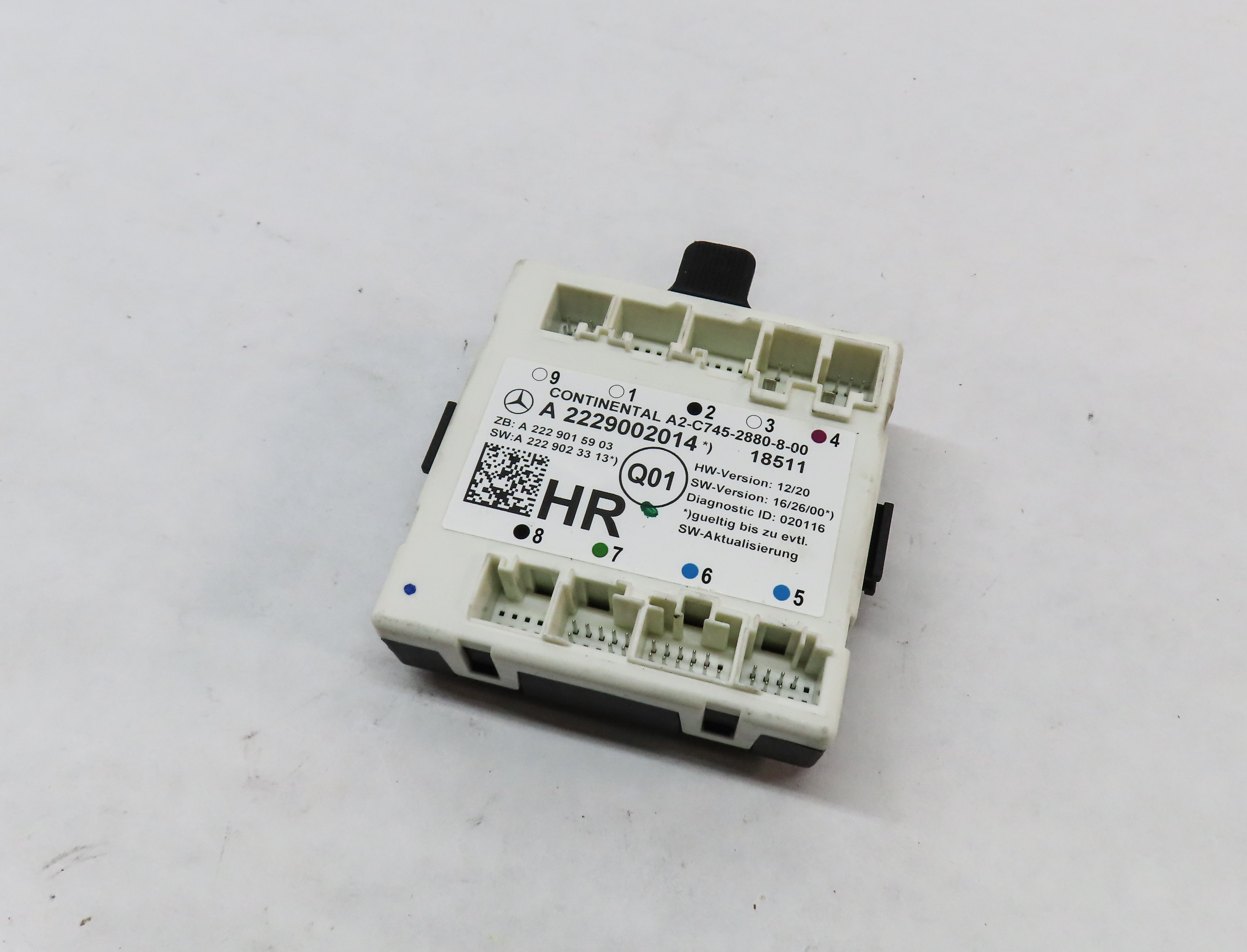 2018-2019 MERCEDES GLC CLASS X253 REAR RIGHT DOOR CONTROL MODULE — exact item pictured